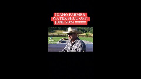 Idaho Water shut off