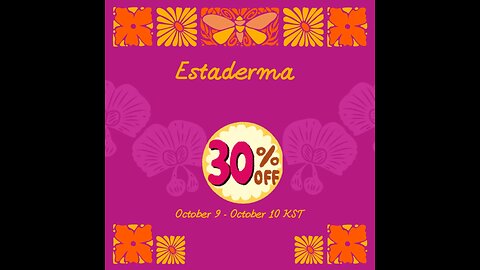 Estaderma 30% OFF SALE - SASSY30