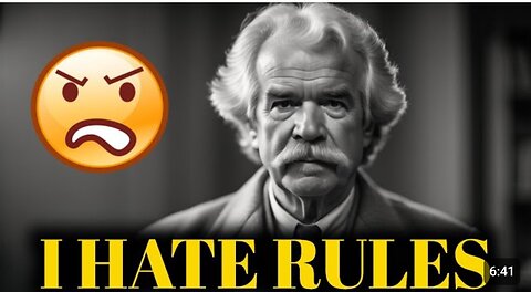 Mark Twain's Life Lessons I Would Never Forget