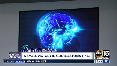 Valley medical center's small victory in gliobastoma trial