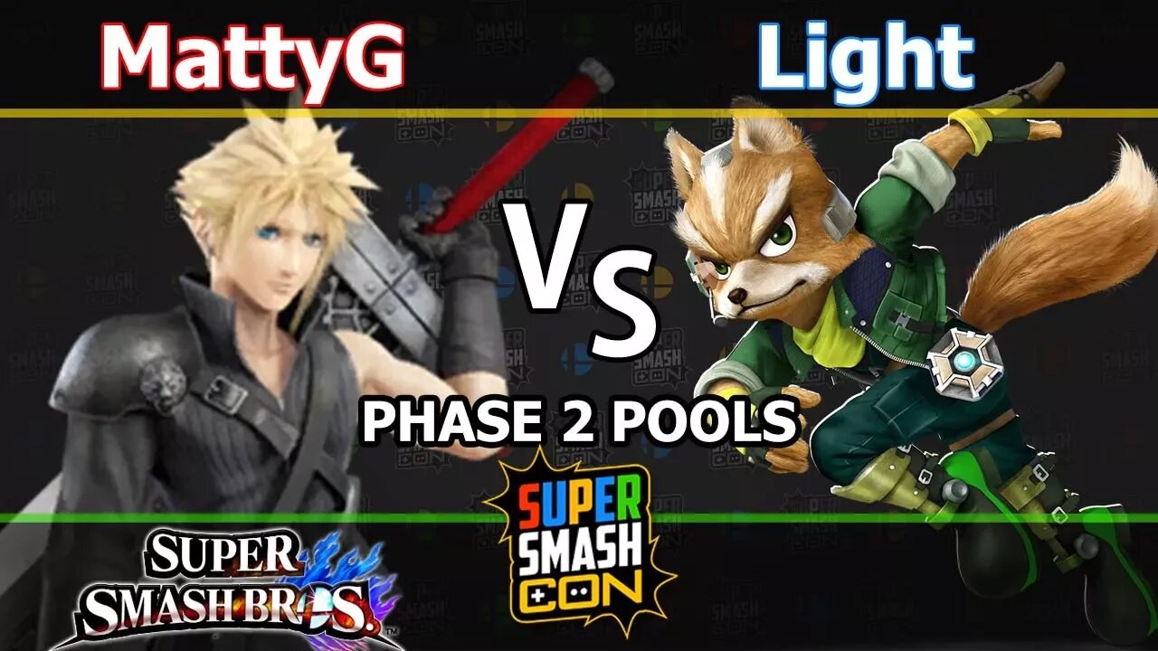 DMG|MattyG (Cloud) vs. Light (Fox) - Wii U Singles Phase 2 Pools - SSC2017