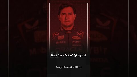 Qatar Qualifying, Perez Out Again!