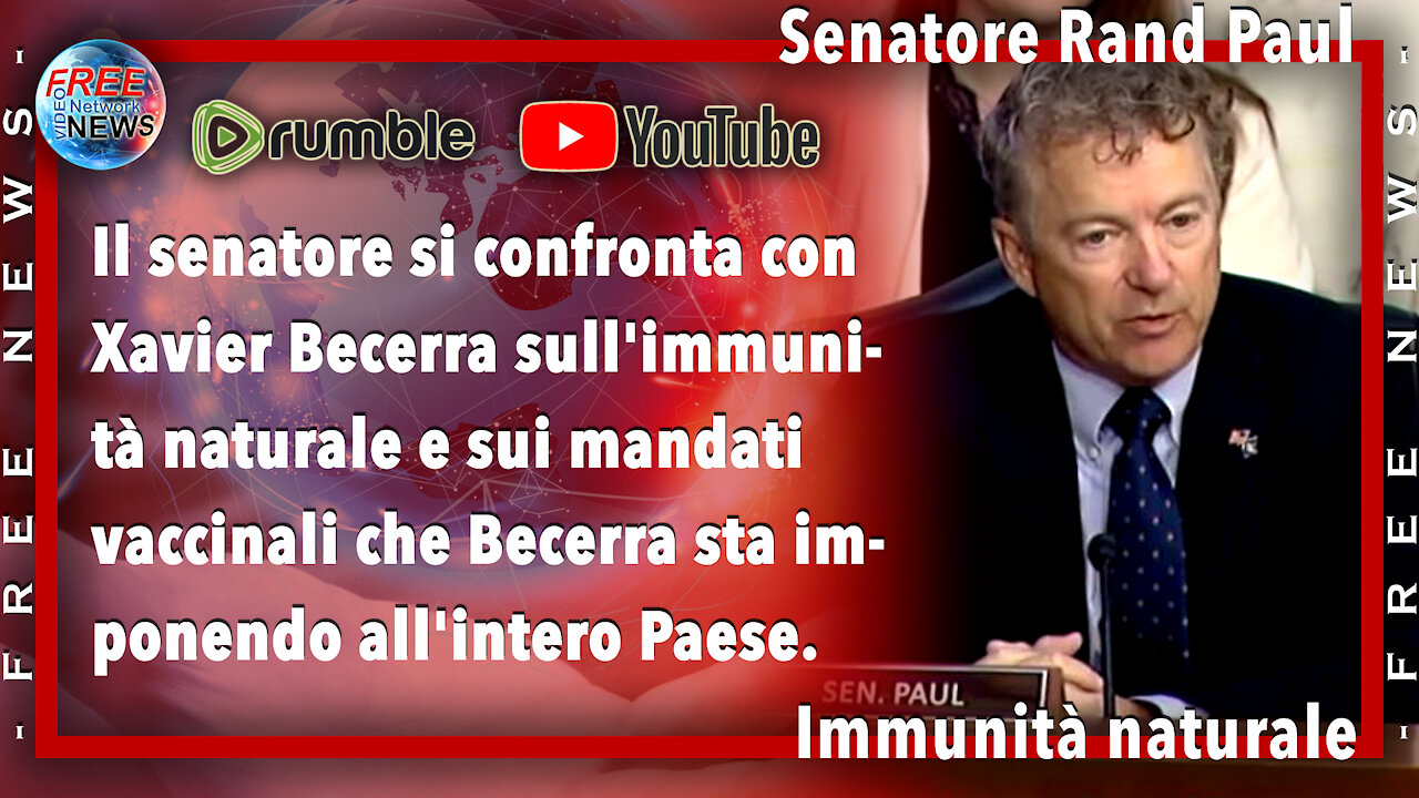 Rand Paul e Xavier Becerra si confrontano sull'immunità naturale, con risultati devastanti.