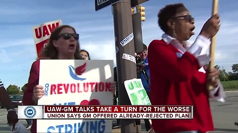 UAW says GM offered already-rejected plan