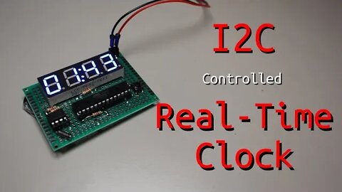 Accurate 24 Hour Clock - RTC using I2C communication