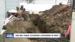 The big thaw causing flooding concerns