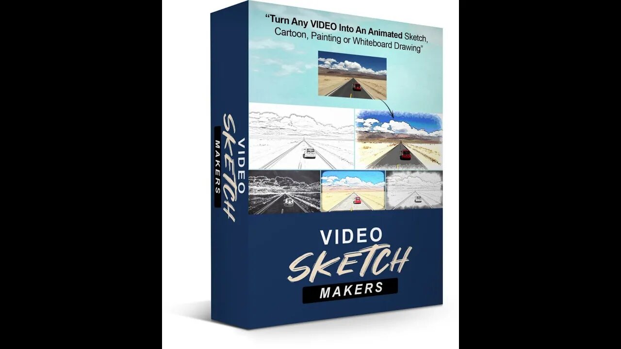 Video Sketch Makers, From Max Rylski - Turns Videos Into Sketches, Blackboard, Paintings ($17)