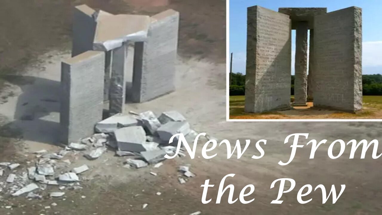 News From the Pew: Episode 23: Democratic Plantation, Georgia Guidestone, & Pope Francis