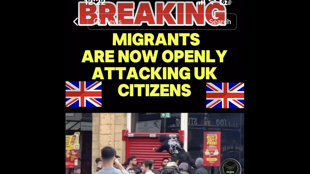 Migrant & Antifa Factions Openly Attacking British Citizens