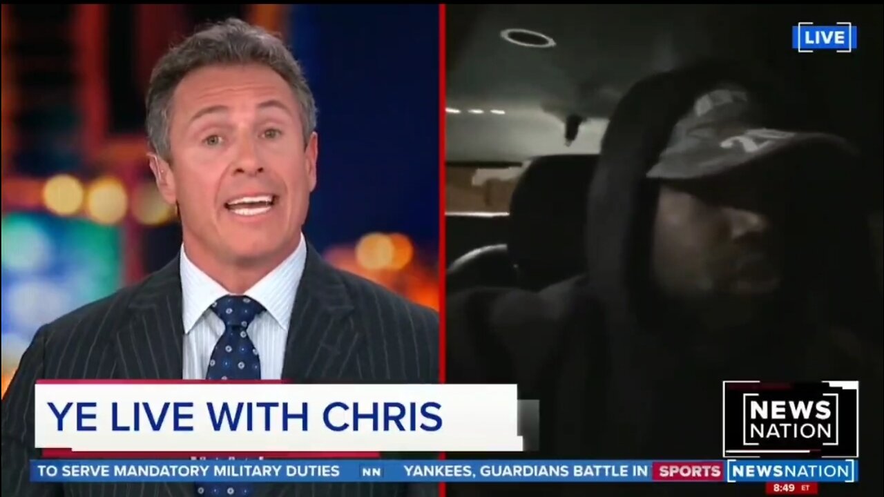 ‘La, La, La La’: Ye Gets Pissed At Chris Cuomo For Interrupting Him