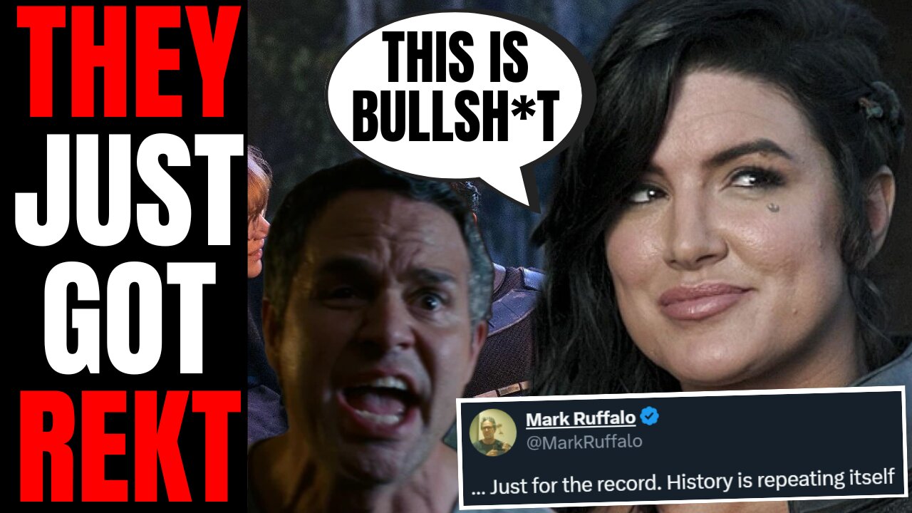 Gina Carano DESTROYS Woke Disney And Mark Ruffalo Over INSANE Hollywood Double Standard
