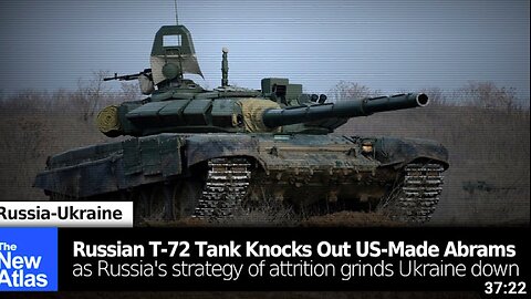 Russian T-72B3 Destroys US-Made M1 Abrams as Russia's Strategy of Attrition Grinds Ukraine Down