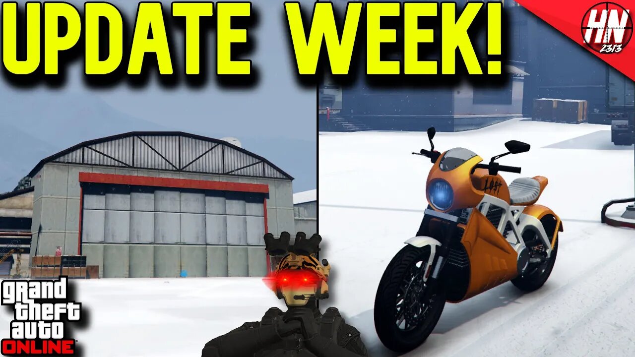 GTA Online Update Week - Hangar 2x$ + More!