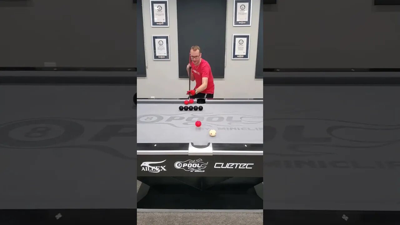 SUPER QUICK POOL TRICK ⚡🎱 #shorts #billiards