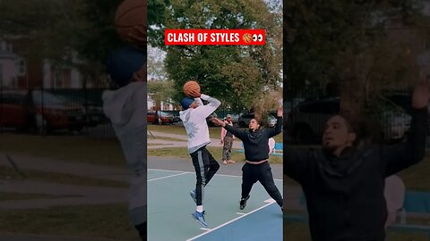 Tough 1V1 Andy vs. Jae *Clash Of Styles!* #shorts #1v1 #basketball