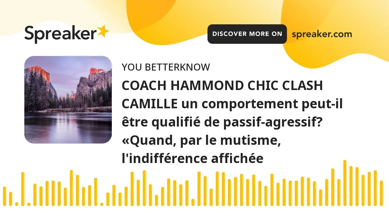 COACH HAMMOND CHIC CLASH CAMILLE un comportement peut-il être qualifié de passif-agressif? «Quand, p