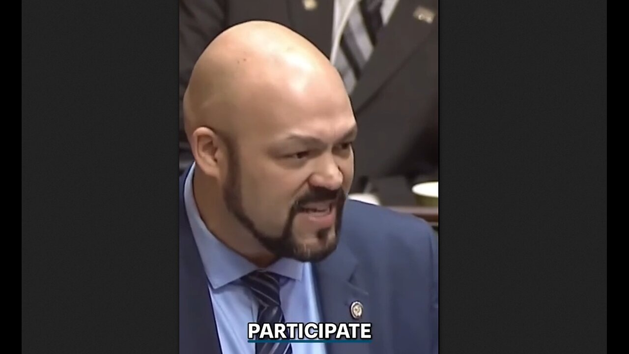 Rep Walter Hudson (R) MN - "I Refuse To Participate & I'm Not Adopting Your Language"