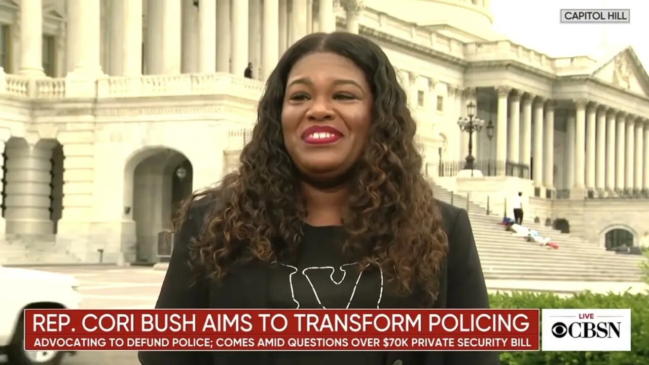 Rep. Cori Bush claims cops have threatened her life - Reporters don't believe her #coribush #liar