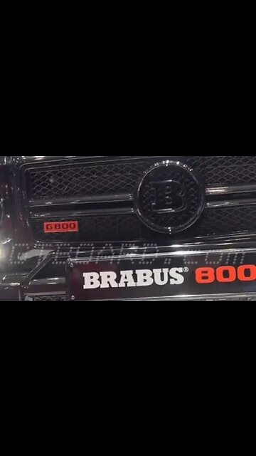 Brabus 800 G65 V12 BiTurbo four seater €50 000 interiour configuration complete lesther #mercedes