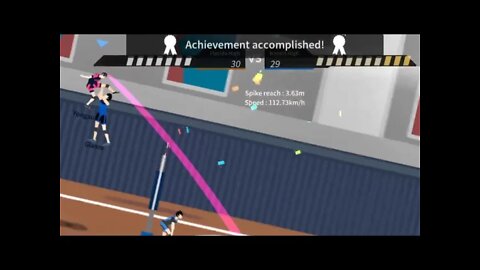 The Spike Volleyball - 30 Point Deuce Achievement Complete