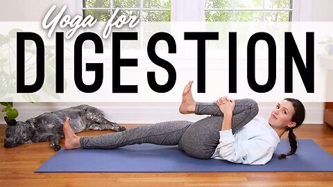 Yoga For Digestion | Yoga for When You Overeat! | Yoga With Adriene