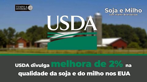 USDA divulga melhora de 2% na qualidade da soja e do milho nos EUA