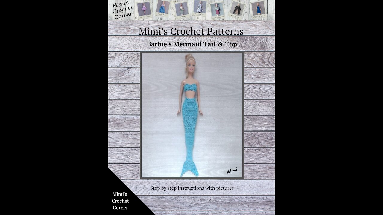 Barbie Mermaid Tail & Top