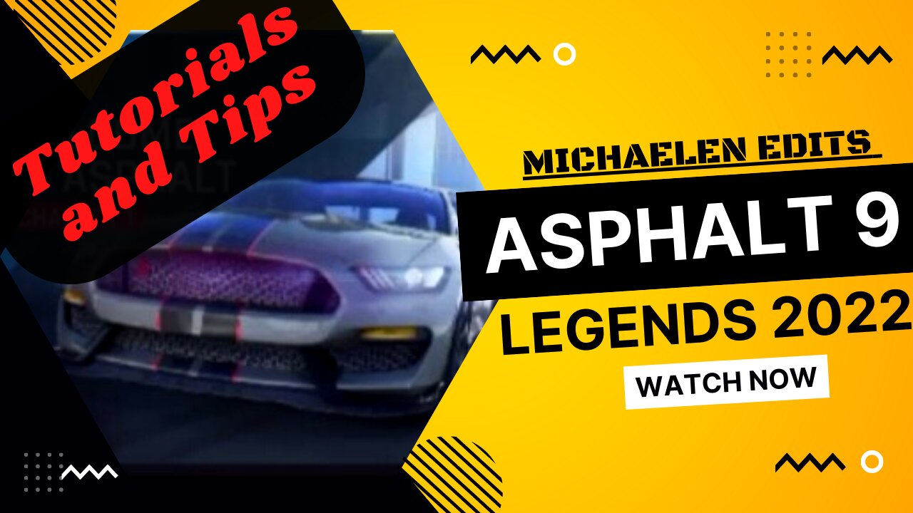 Asphalt 9: Legends Gameplay Walkthrough pt. 1 With Tutorials and Cinematic View | MichaeLen Edits