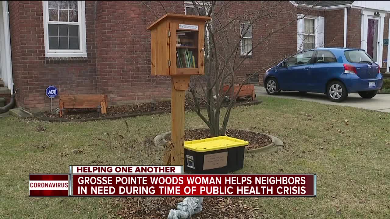 Grosse Pointe Woods woman helps neighbors in need during time of public health crisis