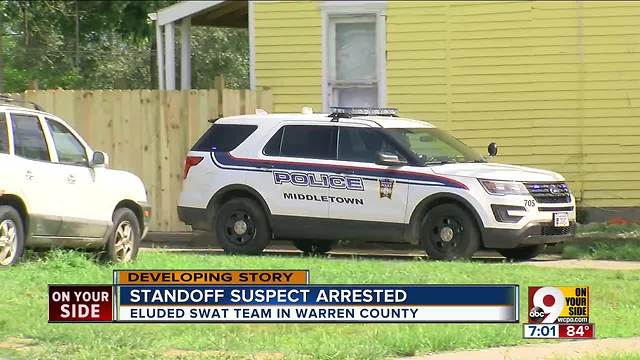 Standoff suspect arrested