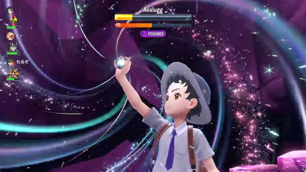 Pokémon Violet - Avalugg Tera Raid Battle x Fairy Type