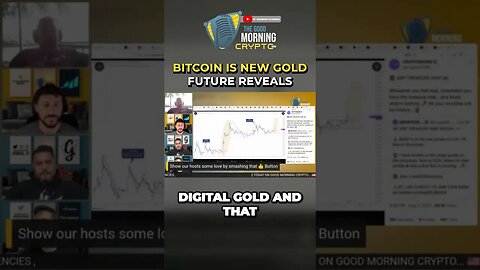 Bitcoin Is New Gold Future Reveals #shorts #bitcoin #crypto