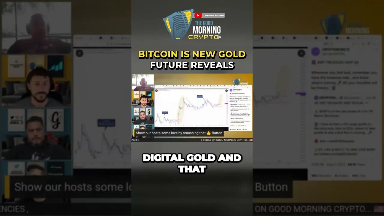 Bitcoin Is New Gold Future Reveals #shorts #bitcoin #crypto