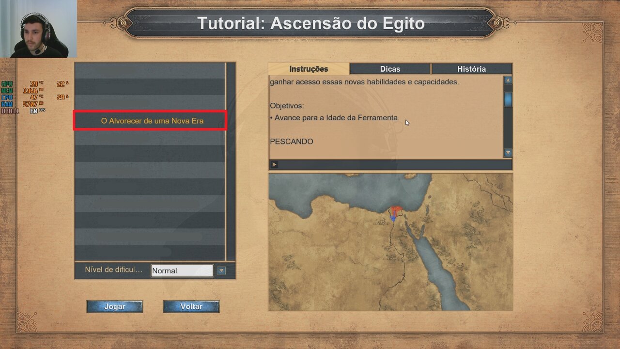 AGE OF EMPIRES 1 | TUTORIAL 4/12 | ASCENSÃO DO EGITO - O ALVORECER DE UMA NOVA ERA