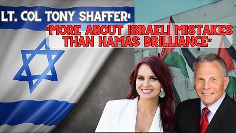 Lt Col Tony Shaffer Destroys Israel-Palestine Network News Narrative