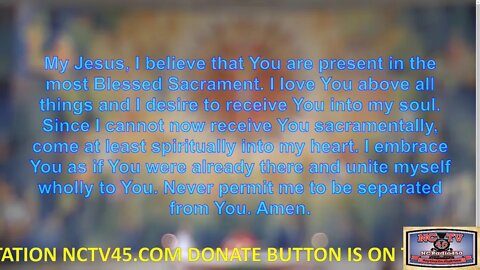 NCTV45 NEWSWANCTV45 CATHOLIC MASS HOLY SPIRIT PARISH (ST VITUS) 9 AM MONDAY JAN 10 2022TCH MORNIN…