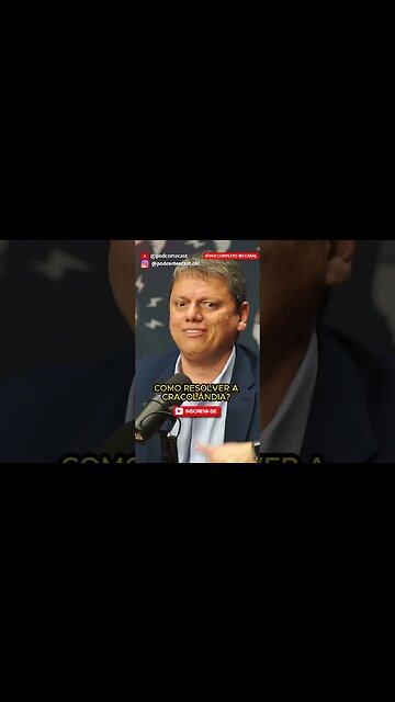 COMO RESOLVER A CRACOLÂNDIA? #shorts #tarcisiodefreitas #cracolandia #segurançapública #cracolândia