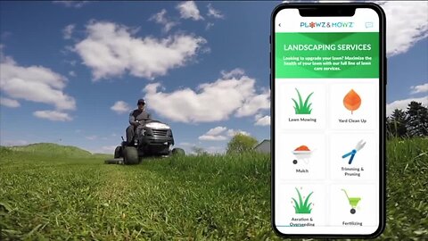 Lawn mowing service offering free mows for frontline workers