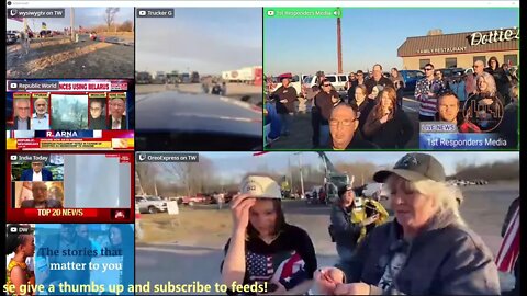 Russia-Ukraine War News LIVE Updates | Putin War On Ukraine News Live | "Peoples Convoy" on Zello