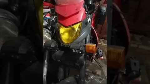 A velocidade dessa moto...