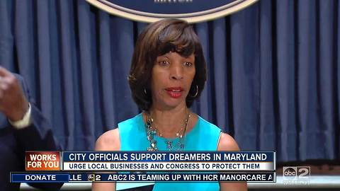Mayor Catherine Pugh and new city solicitor share support of dreamers