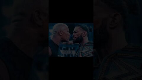 Roman Reigns Vs. The Rock Status #romanreigns #therock #wwe #wrestlemania #shorts