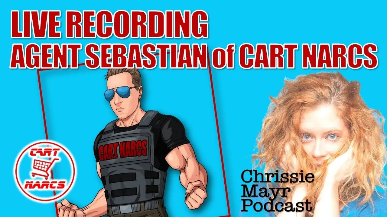 LIVE Chrissie Mayr Podcast with Cart Narcs Agent Sebastian! PLUS Perry Caravello Drops in!