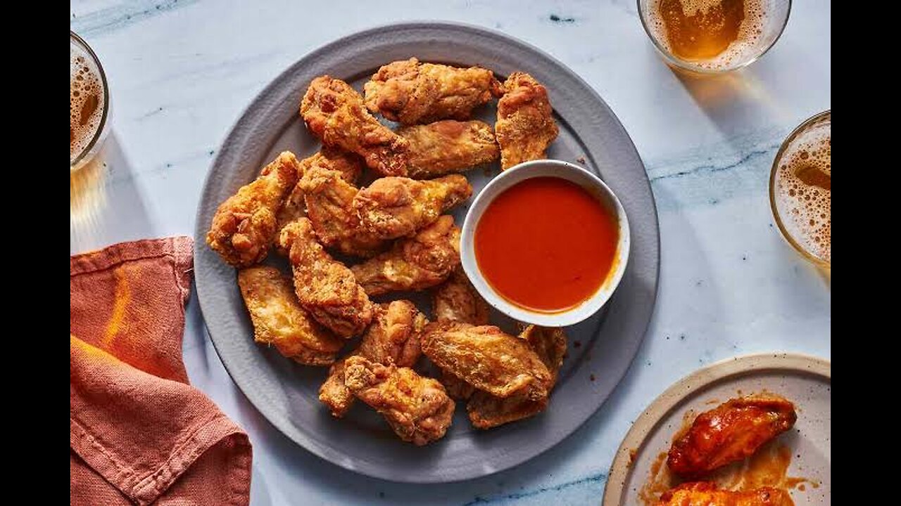 THE SECRET TO THE PERFECT FRIED CHICKEN 🐔 🍗 Wings