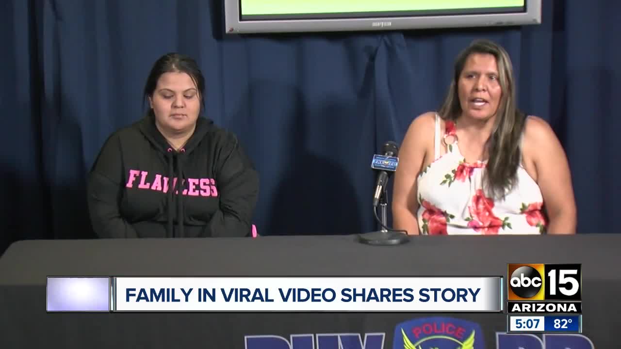 Driver who prevented family from being hit by red-light runner in viral Phoenix crash video speaks