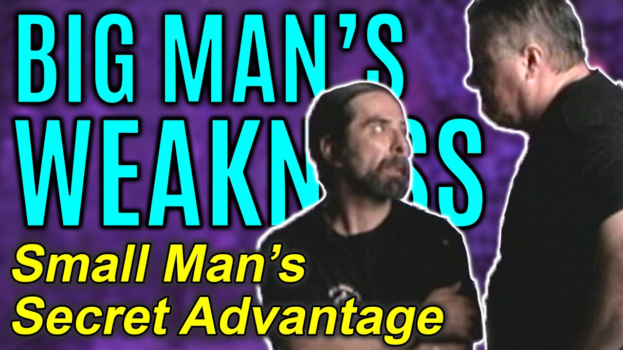 Small Man vs Big Man Self Defense
