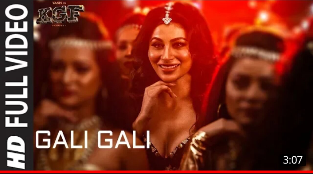 Gali gali Full Vdo Song / K G F / Neha Kakkar