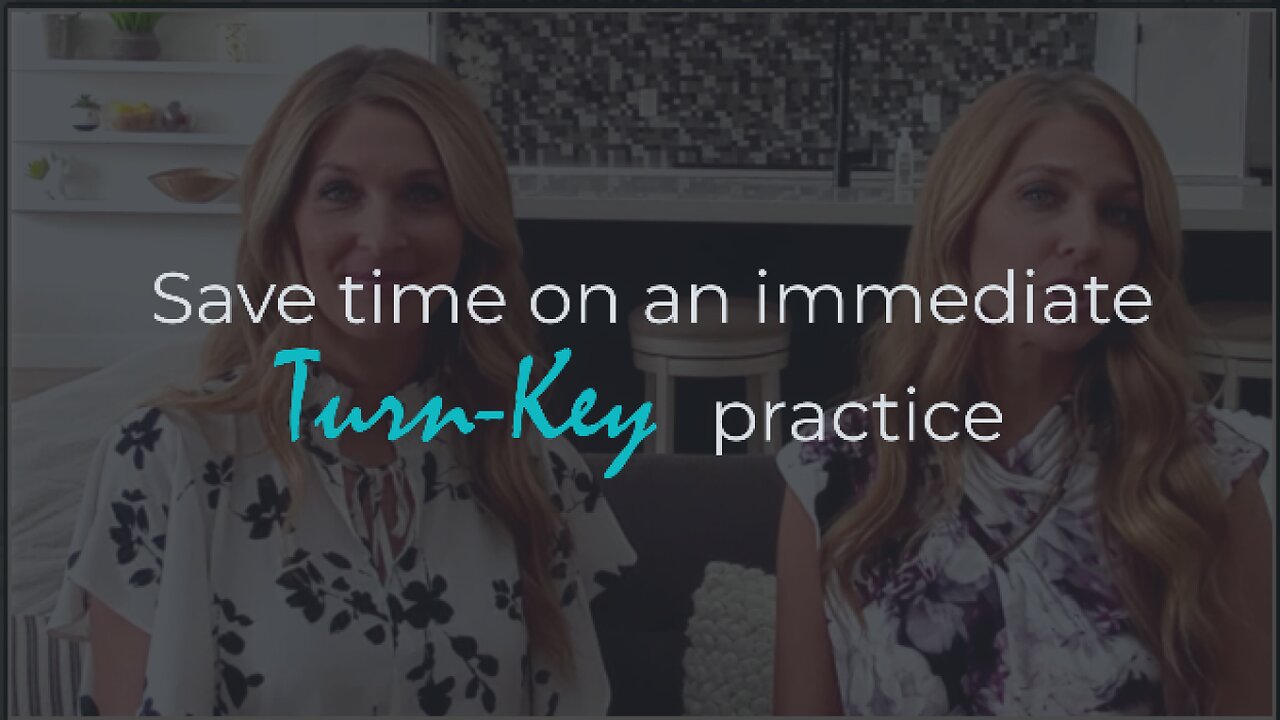 Fast Track Credentials and Ready-Made Turnkey Practice