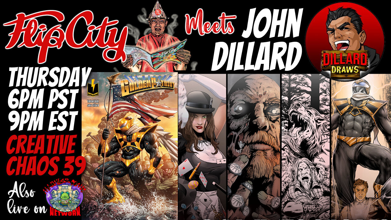 CREATIVE CHAOS #39- JOHN DILLARD