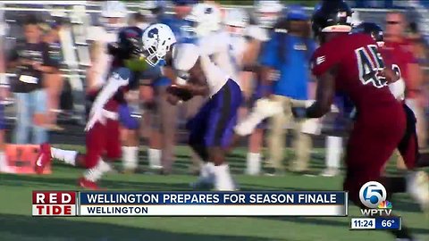 Wellington Football Prepares For Big Night